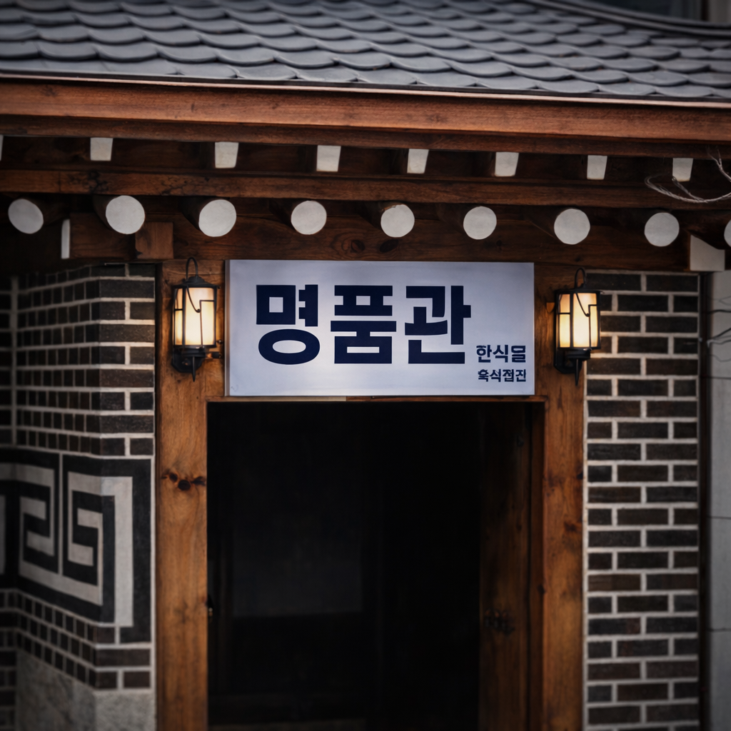 강남 명품관 사진